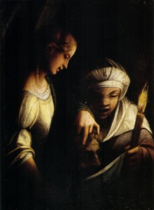 Giuditta E La Sua Ancella Con La Testa Di Oloferne