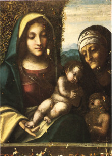 Madonna Col Bambino Tra I Santi Elisabetta E Giovanni Battista