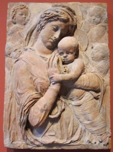 Madonna Col Bambino E Quattro Cherubini