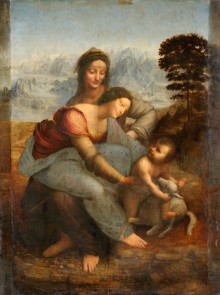 Sant'Anna, La Vergine E Il Bambino Con L'agnellino