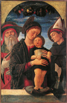 Madonna Col Bambino E I Santi Girolamo E Ludovico
